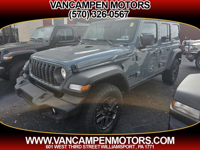 2024 Jeep Wrangler 4-Door Sport S 4x4 for sale in Williamsport, PA