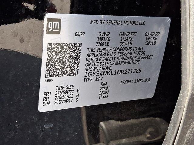 2022 Cadillac Escalade ESV 4WD Sport