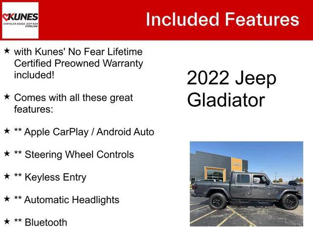 2022 Jeep Gladiator Altitude 4x4