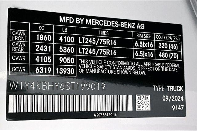 2025 Mercedes-Benz Sprinter 2500 Standard Roof 4-Cyl Diesel