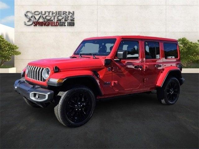 2025 Jeep Wrangler 4xe WRANGLER 4-DOOR SAHARA 4xe