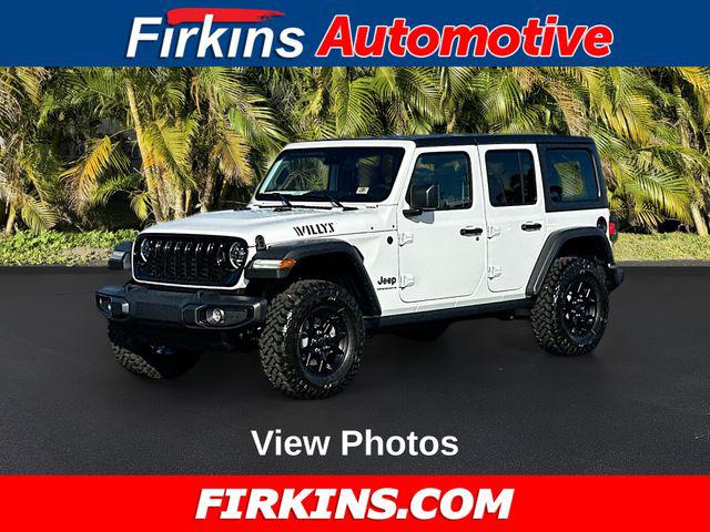 2025 Jeep Wrangler WRANGLER 4-DOOR WILLYS