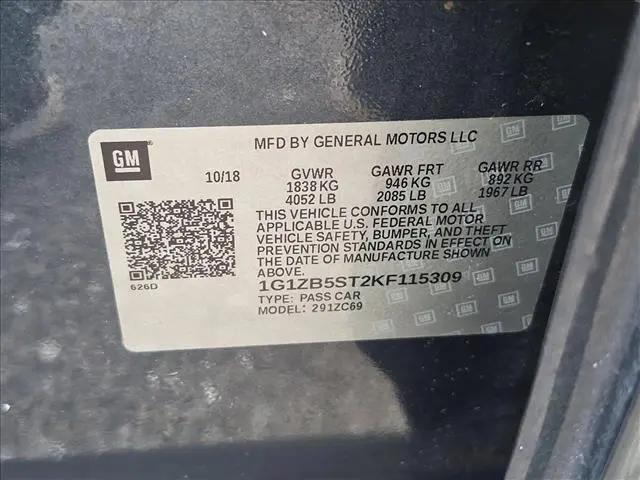 2019 Chevrolet Malibu 1LS