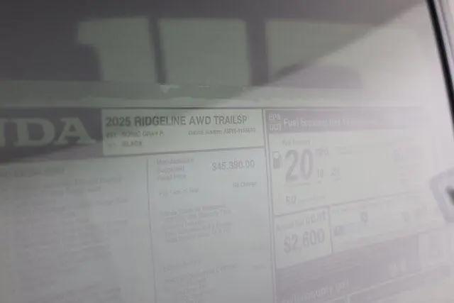 2025 Honda Ridgeline TrailSport