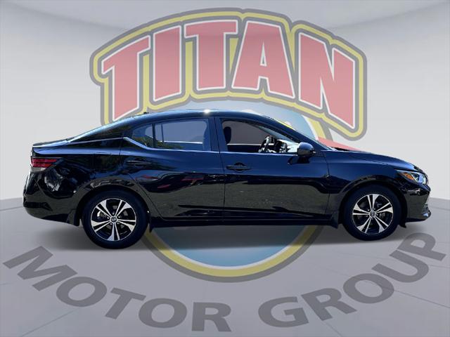 Used 2021 Nissan Sentra SV with VIN 3N1AB8CV2MY307110 for sale in Ozone Park, NY