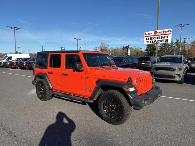 2020 Jeep Wrangler Unlimited Sport S 4X4