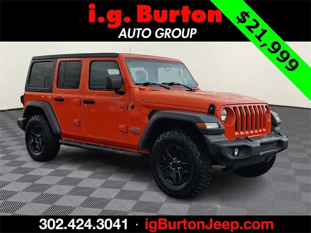 2020 Jeep Wrangler Unlimited Sport S 4X4 2020 Jeep Wrangler Unlimited Sport S 4X4