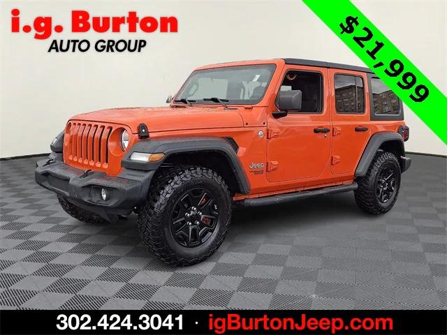 2020 Jeep Wrangler Unlimited Sport S 4X4 2020 Jeep Wrangler Unlimited Sport S 4X4