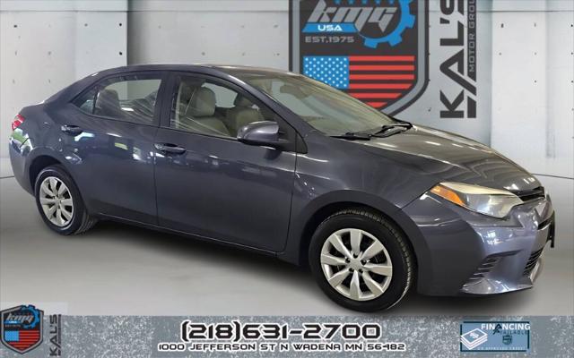 2015 Toyota Corolla LE for sale in North Wadena, MN