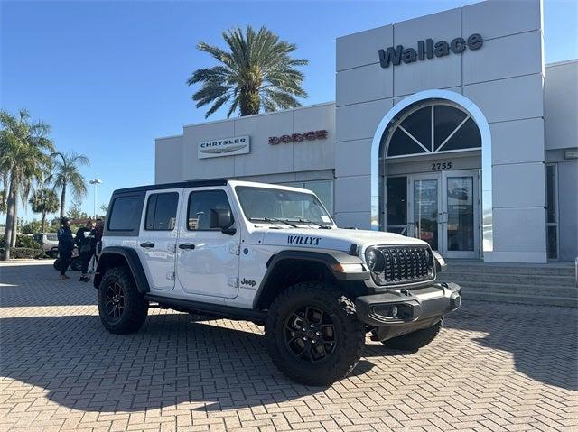2025 Jeep Wrangler 4xe WRANGLER 4-DOOR WILLYS 4xe