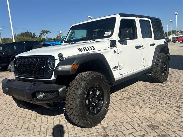 2025 Jeep Wrangler 4xe WRANGLER 4-DOOR WILLYS 4xe