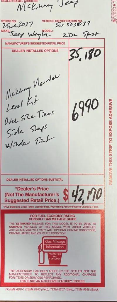 2025 Jeep Wrangler WRANGLER 2-DOOR SPORT