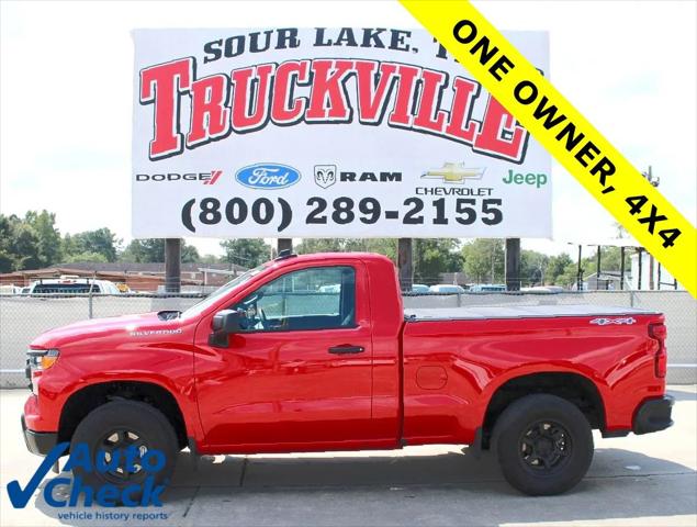 2024 Chevrolet Silverado 1500 4WD Regular Cab Standard Bed WT