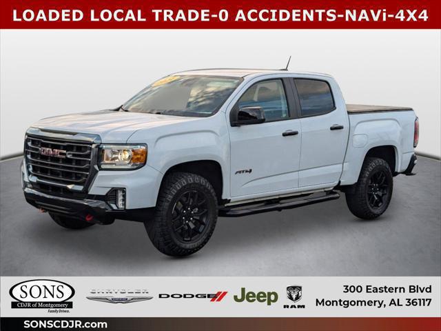 2021 GMC Canyon 4WD Crew Cab Short Box AT4 - Leather