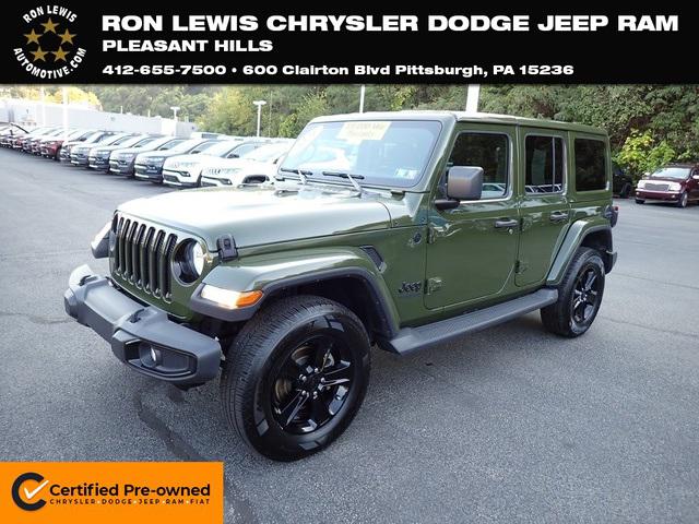 2021 Jeep Wrangler Unlimited Sahara Altitude 4x4