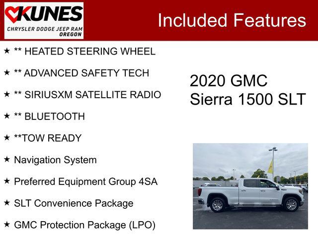 2020 GMC Sierra 1500 4WD Crew Cab Standard Box SLT