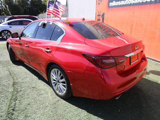 2021 INFINITI Q50 LUXE
