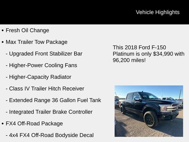 2018 Ford F-150 Platinum