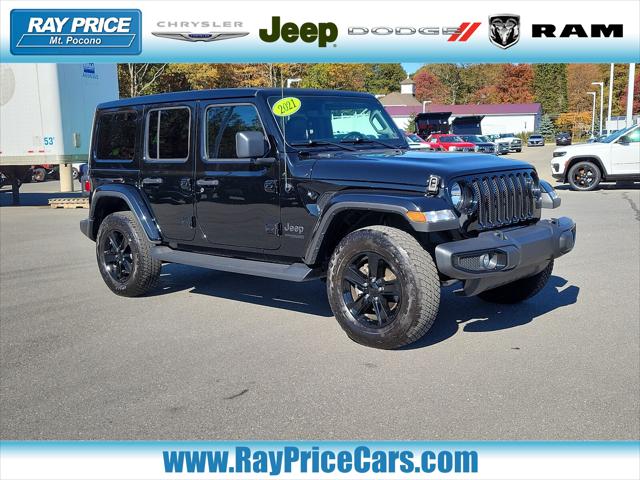 2021 Jeep Wrangler Unlimited Sahara Altitude 4x4