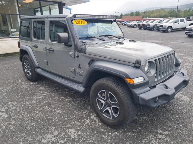 2018 Jeep Wrangler Unlimited Sport S 4x4