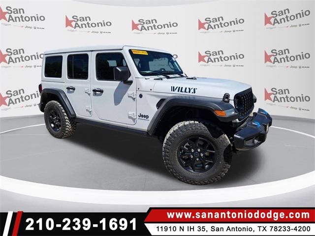 2024 Jeep Wrangler 4xe WRANGLER 4-DOOR WILLYS 4xe