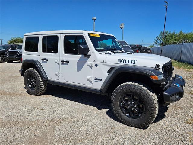 2024 Jeep Wrangler 4xe WRANGLER 4-DOOR WILLYS 4xe