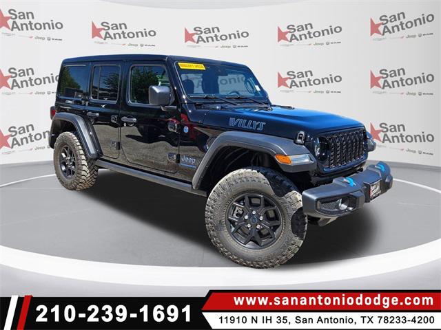 2024 Jeep Wrangler 4xe WRANGLER 4-DOOR WILLYS 4xe