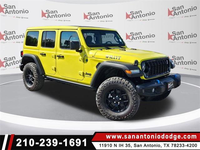 2024 Jeep Wrangler 4xe WRANGLER 4-DOOR WILLYS 4xe