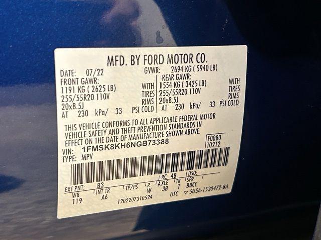 2022 Ford Explorer ST-Line