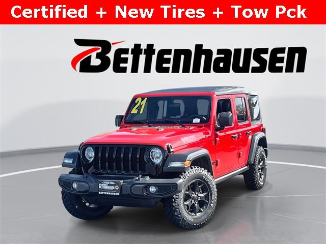 2021 Jeep Wrangler Unlimited Willys Sport 4x4