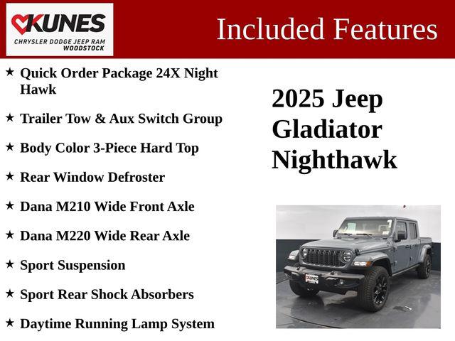 2025 Jeep Gladiator GLADIATOR NIGHTHAWK 4X4