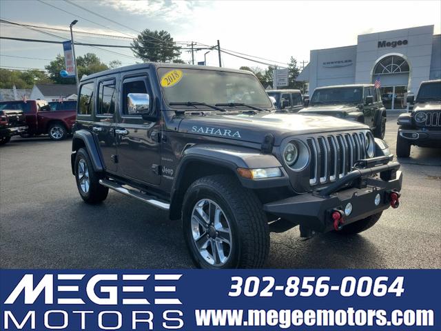 2018 Jeep Wrangler Unlimited Sahara 4x4