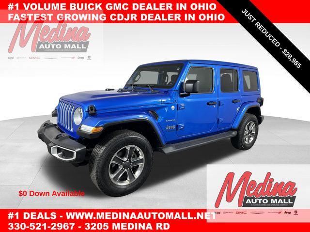 2022 Jeep Wrangler Unlimited Sahara 4x4 for sale in Medina, OH