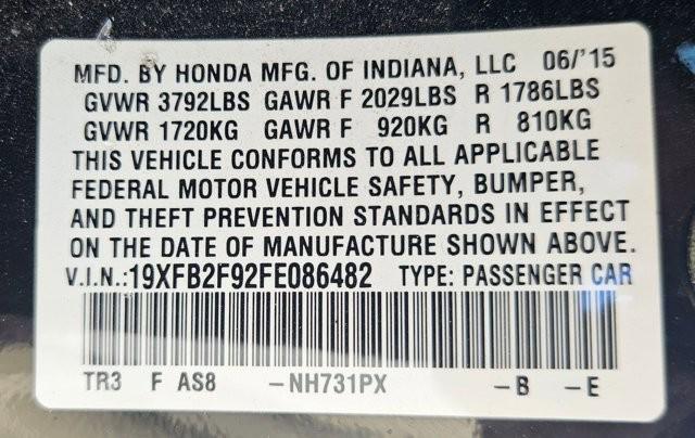 2015 Honda Civic EX-L