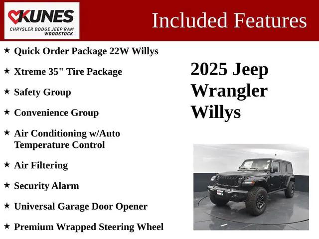 2025 Jeep Wrangler WRANGLER 4-DOOR WILLYS