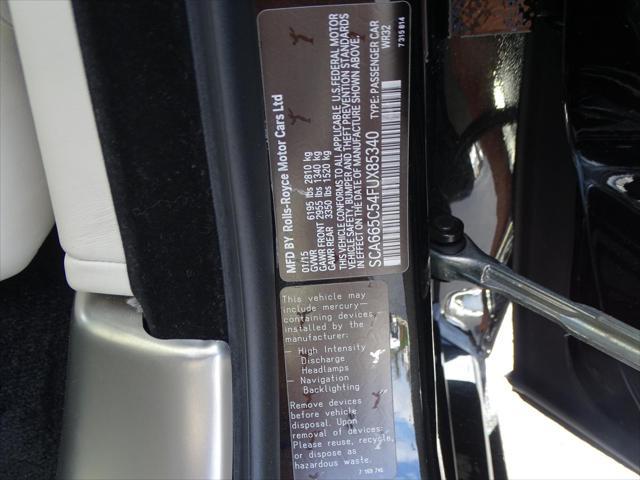 2015 Rolls-Royce Wraith 2dr Coupe