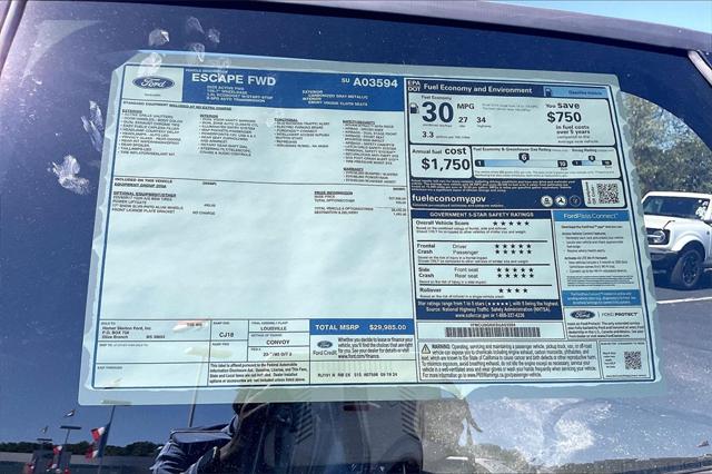 New 2025 Ford Escape For Sale in OLIVE BRANCH, MS