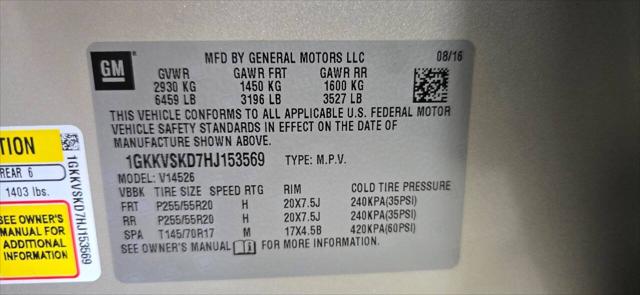 2017 GMC Acadia Base AWD 4dr SUV