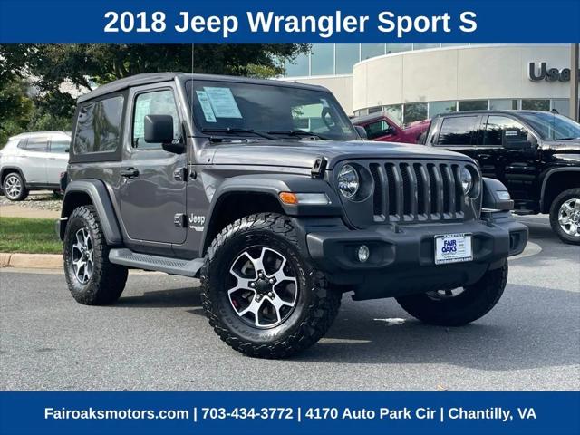 2018 Jeep Wrangler Sport S 4x4