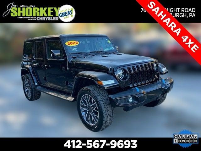 2022 Jeep Wrangler 4xe Unlimited High Altitude 4x4