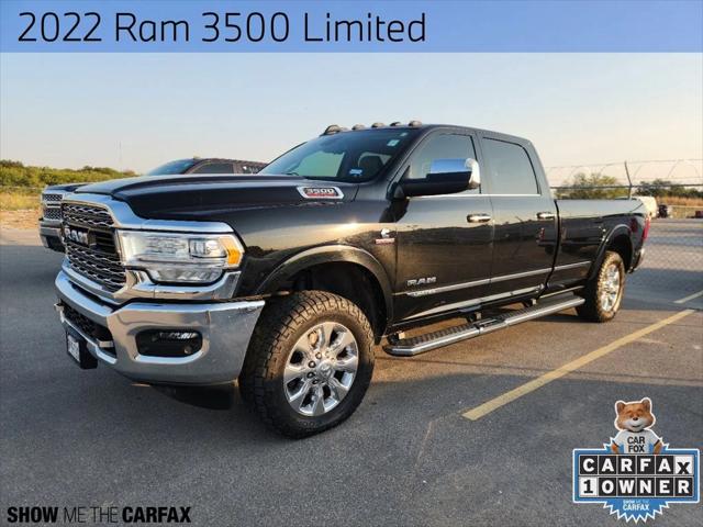 2022 RAM 3500 Limited Crew Cab 4x4 8 Box