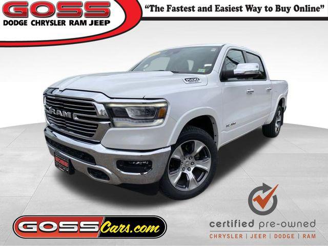 2021 Ram 1500 Laramie Crew Cab 4x4 57 Box for sale in South Burlington, VT