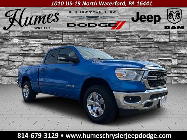 2022 RAM 1500 Big Horn Quad Cab 4x4 64 Box