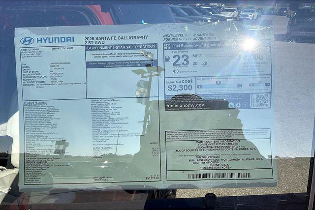 New 2025 Hyundai Santa Fe For Sale in Olive Branch, MS