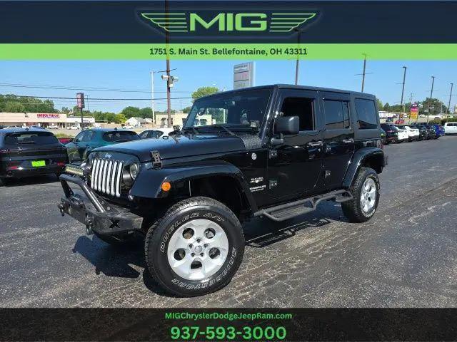 2016 Jeep Wrangler Unlimited Sahara for sale in Bellefontaine, OH