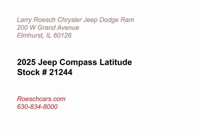 2025 Jeep Compass COMPASS LATITUDE 4X4