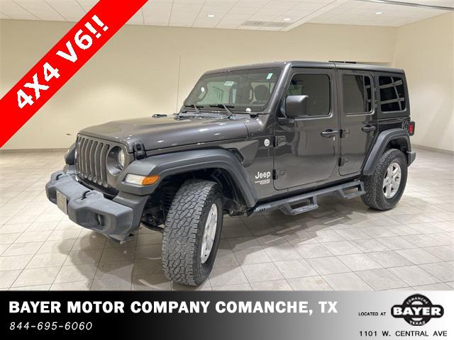 2020 Jeep Wrangler Unlimited Sport S 4X4