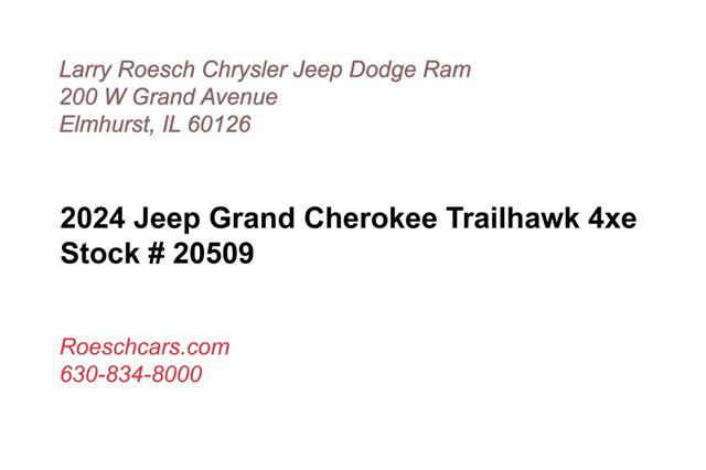 2024 Jeep Grand Cherokee 4xe Trailhawk