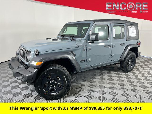 2025 Jeep Wrangler WRANGLER 4-DOOR SPORT