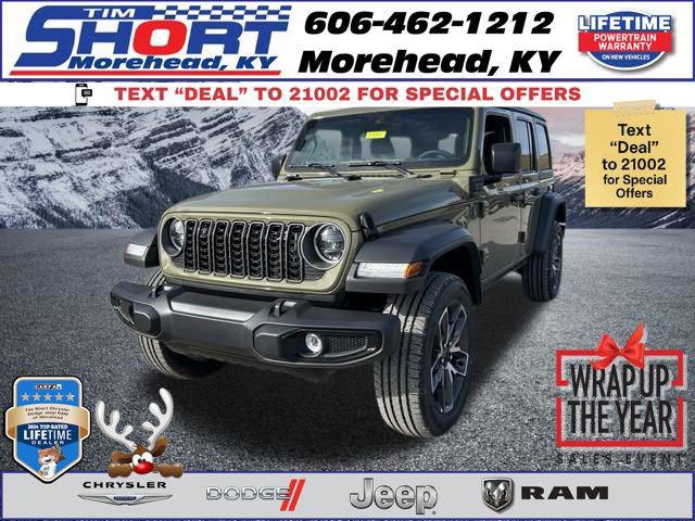 2025 Jeep Wrangler 4xe WRANGLER 4-DOOR SPORT S 4xe